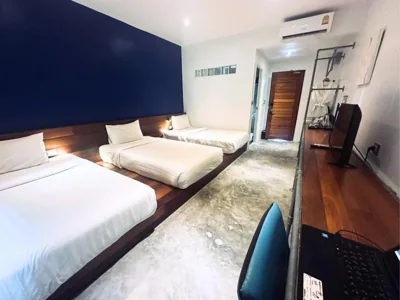 Basic Triple Room — TATATA Koh Tao